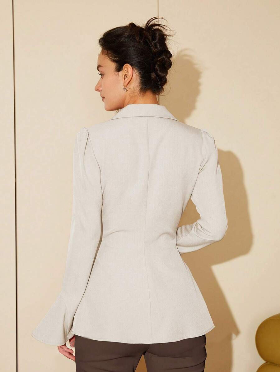 Women's Gender Wholesale Women's Elegant Solid Color Long Sleeve Blazers