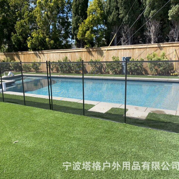 Кросс-бордерная оптовая продажа высококачественных прочных алюминиевых труб с поддержкой из нержавеющей стали и тканью Teslin для забора