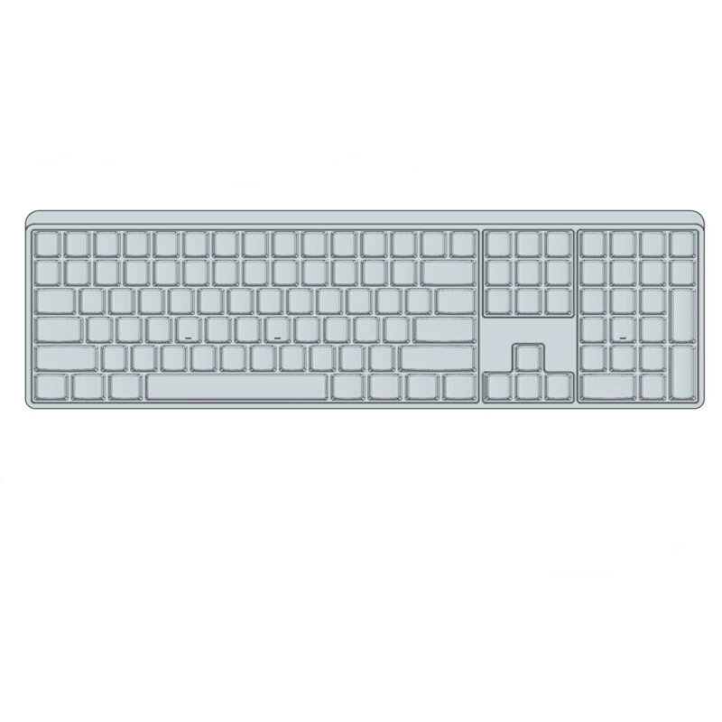 贴客 Logitech, совместимый защитный силиконовый клавиатурный набор, оптом