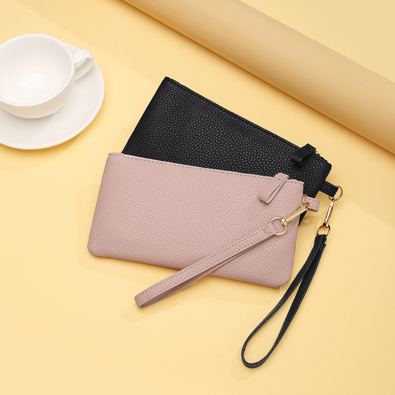All Seasons Season Women's Gender Pu Solid Color Square Clutches