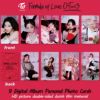 AESPA official small card Liu Zhimin photo card TWICE album Formulaof Love peripheral card