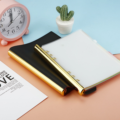 A5A6A7 [metal back plate 6-hole binder] detachable loose-leaf notebook inner core storage can be used independently