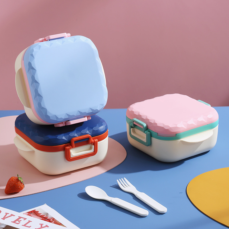 学生用仕切り弁当箱、電子レンジ対応、サラリーマン用弁当箱、携帯用フルーツサラダボックス、子供用ランチボックス|undefined
