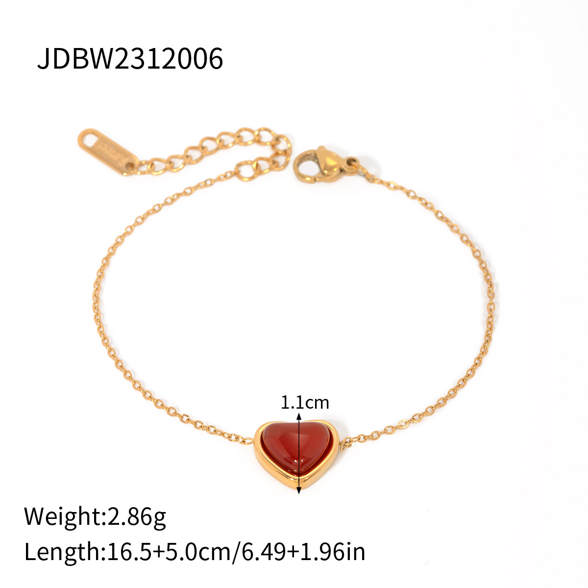 Jeding brazalete con hebilla de diamantes de imitación de acero inoxidable europeo y americano, joyería ligera de lujo de alta gama, joyería de acero de titanio para mujer que no se desvanece, transfronteriza image 14