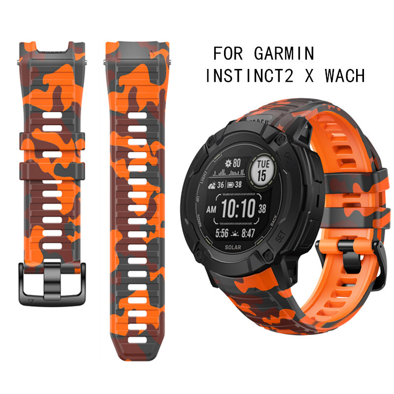 Strap Suitable for Garmin Instinct Watch Instinct 2X Silicone Quick Release Wrist Strap 26mm Garmin Accessories