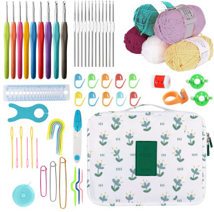 Bags and Crochet Wool Tool Set