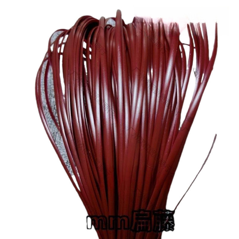 宽藤条编织材料手工花篮扁塑料条藤条藤编仿藤藤线篮子|undefined