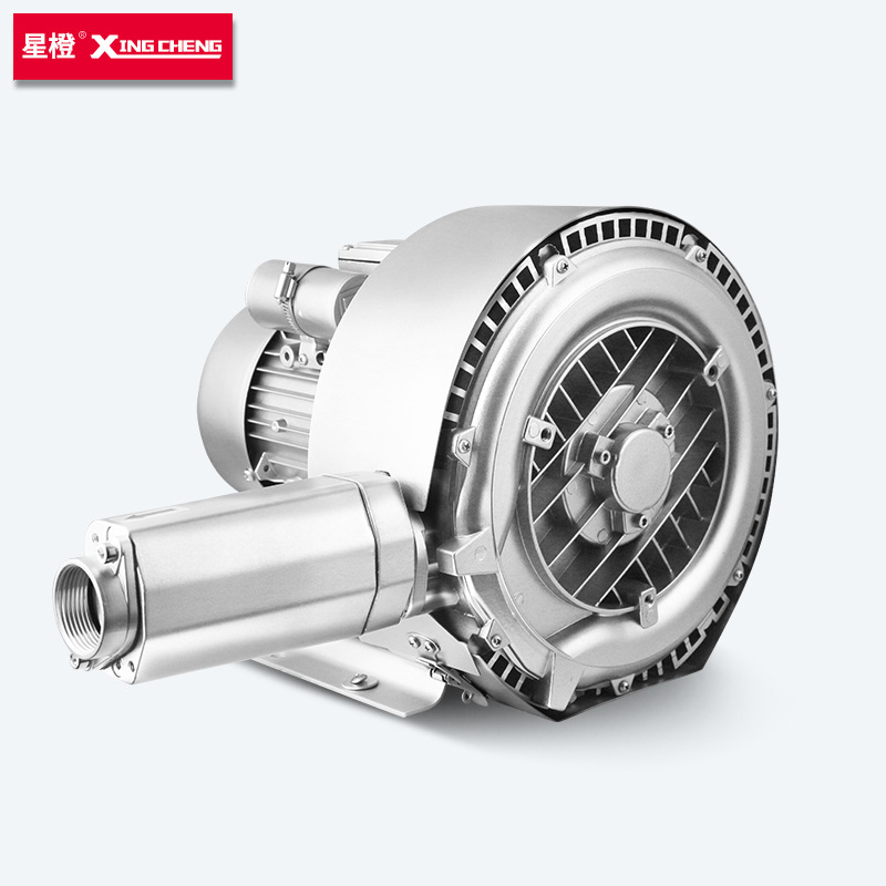 双叶轮高压风机鱼塘增氧机旋涡鼓风机增压除尘吸尘抽真空漩涡气泵