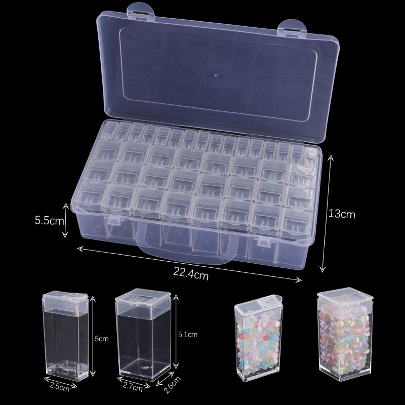 透明プラスチック多段階取り外し可能透明ジュエリー収納ケースアクセサリーイヤリング指輪レゴ玩具整理ケース|undefined