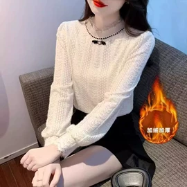 蕾丝衫雪纺衫;女式衬衫;女式空调衫