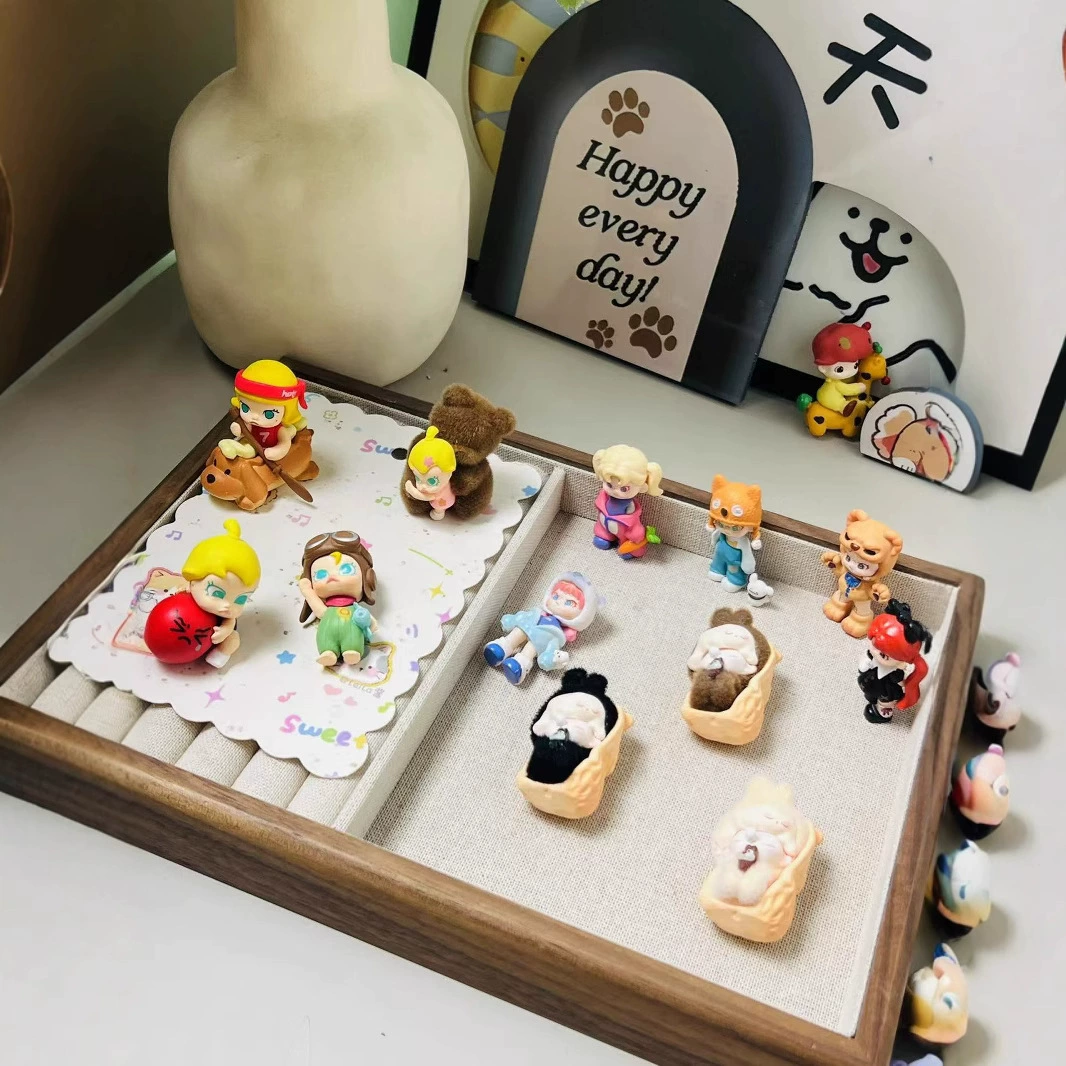Фигурка из серии Dimoo Disney слепая коробка Микки Дональд Дак сменный малыш DIY милая зернистость