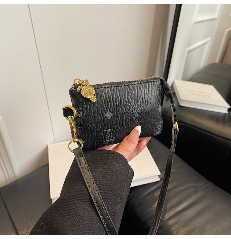 Bolso de sentido superior mujer 2024 nuevo bolso de moda oso estampado red Drum bolso de Boston bolso de moda