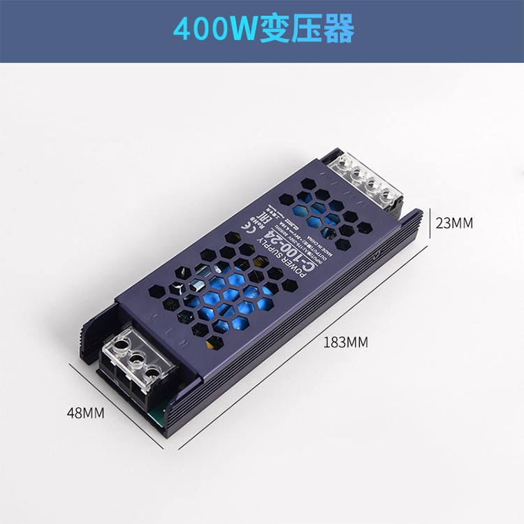 lámpara de atenuación inteligente 24V baja tensión sala de estar tricolor variable LED barra de luz alta visualización dedo de línea de espectro completo