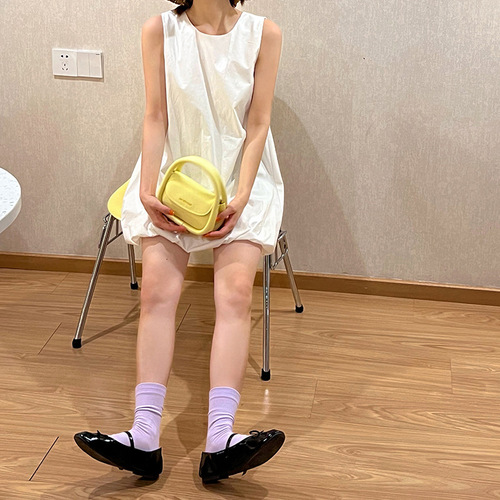 新款女士纯棉中筒袜无骨缝头松口月子袜全棉吸汗女士堆堆袜不勒脚