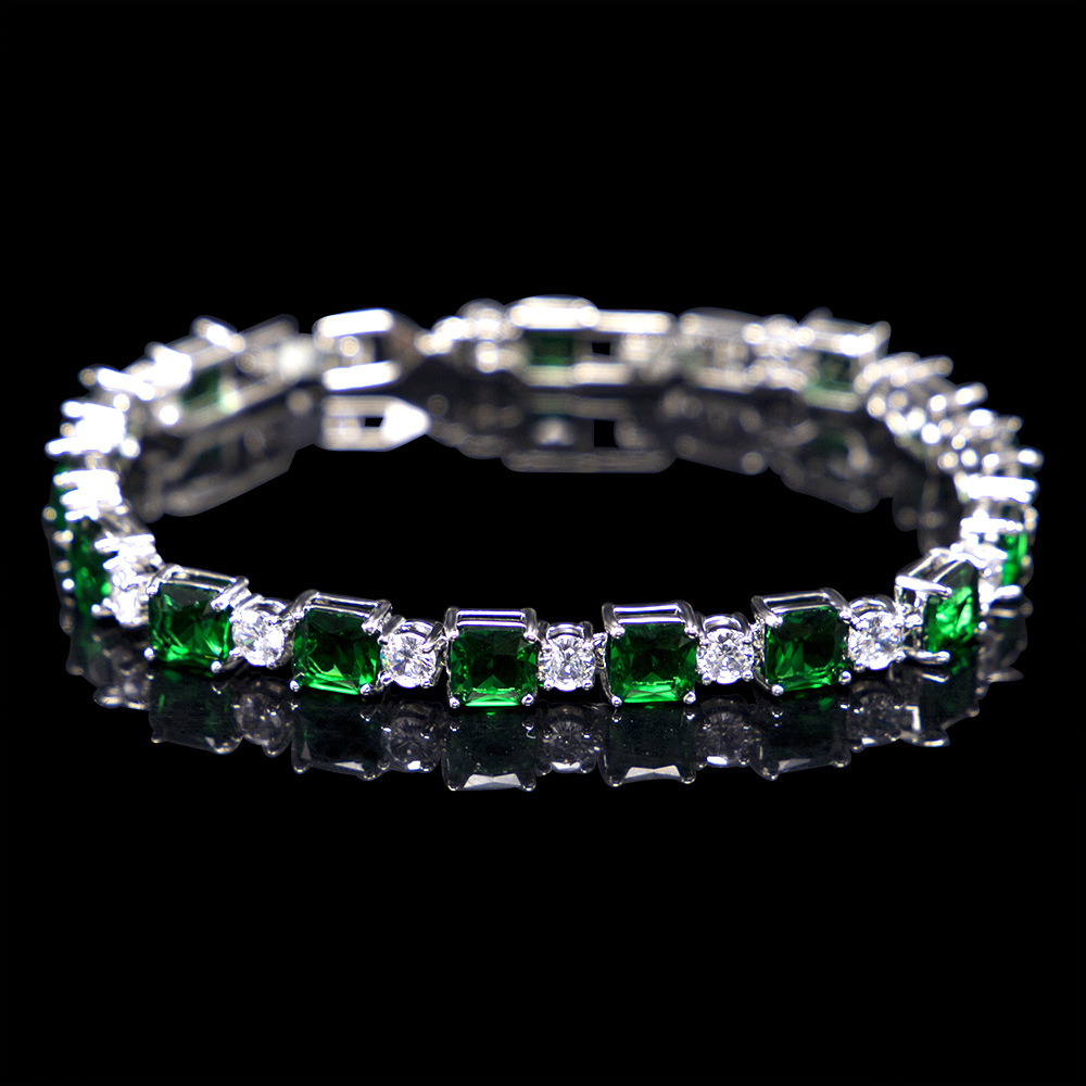 25g Weight Zircon Inlay Material Bracelets Classification 1 Piece Quantity Daily Occasion Copper Material Water Droplets Pattern Women'S Gender Inlay Design Fashion Style 1 Piece Fashion Water Droplets Copper Inlay Zircon Bracelets 11