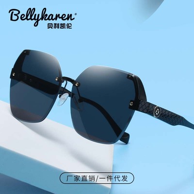 new pattern live broadcast Same item personality sunshade Sunglasses summer Sunscreen UV Face-lift Sunglasses wholesale