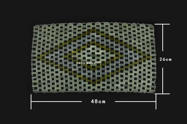Summer cooling pillow towel (overall size: 48*26cm), natural material, sent randomly
