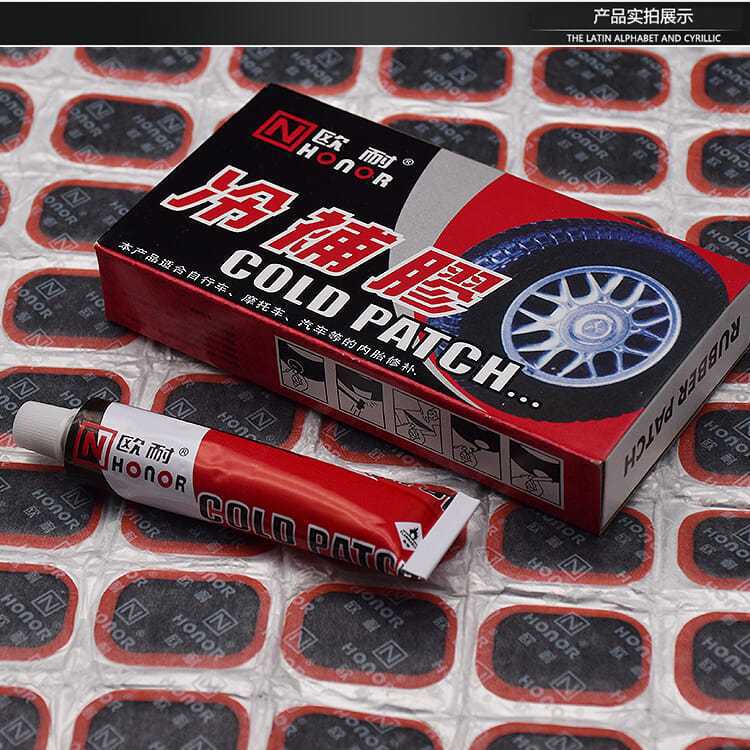 Motocicleta bicicleta eléctrica herramienta de reparación de neumáticos parche frío parche de Neumáticos Accesorios