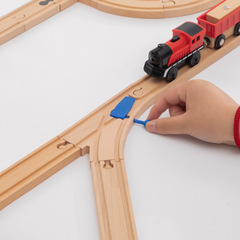 Wooden Thomas Train Bulk Track Accessories Straight Rail Series Track Scene Educational Toys