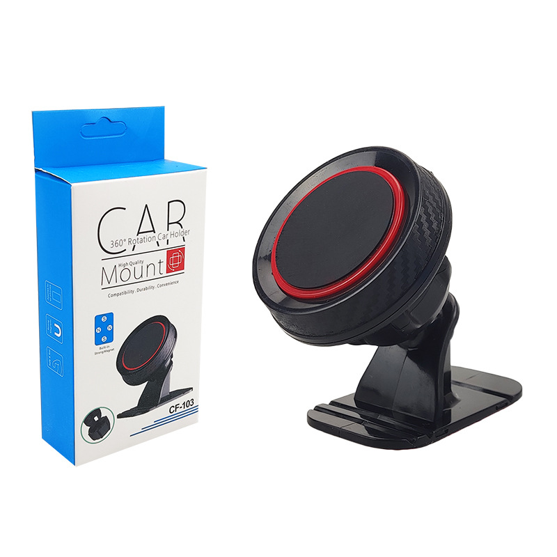 Windshield Air Vent Retractable Long Rod Magnetic Phone Holder Rectangular Magnetic Car Phone Holder