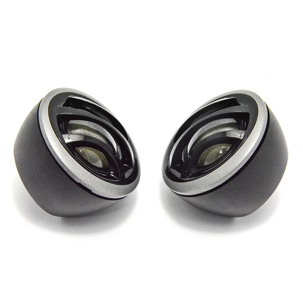 Wholesale New Silk Film Car Tweeter 2.5inch Tweeter Modified Metal Head Tweeter Vocal Lossless Modification
