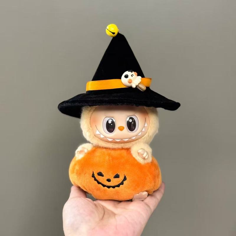 【衣類のみ】ラブブ labubu ベビー服 17cm ペンダント 1代目・2代目 ビニールぬいぐるみ 服セット|undefined