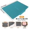 60*48 Extra Large Opening Drain Pad Green