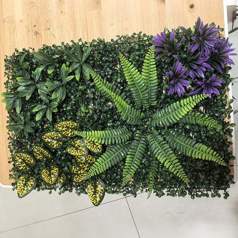 模擬植物壁造園装飾人工芝ミラノ造花壁イメージ壁ブロック背景模擬緑植物壁|undefined