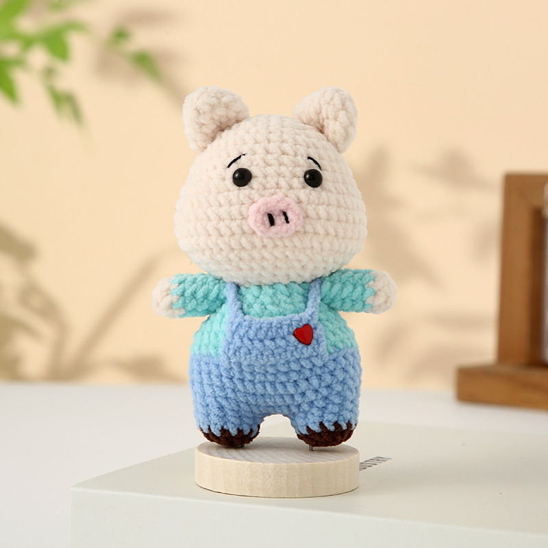 파란 바지를 입은 돼지