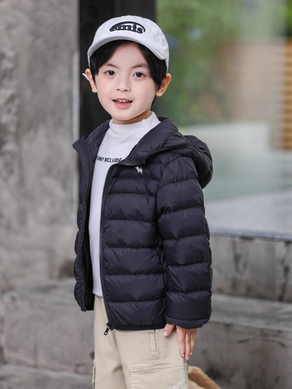 Transfronterizos chaleco de plumón de niños ligero chaleco de plumón de niñas chaleco de niños 90 chaleco de invierno de chaqueta de invierno