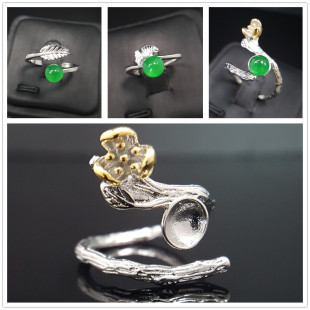 �ѻ���ָ������ ���� 925�y�~�әѻ���ɫ�A���ָDIY��