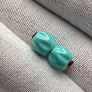 Factory boutique high porcelain turquoise passion seeds on the bead carving accessories waist beads Wen play with beads 8 fine direct sales