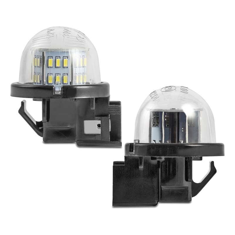 Suitable for 2018+ Suzuki Jimny JB64 JB74 2 Pieces of 18 Lamp Beads Original Car Plug-in LED License Plate Lights
