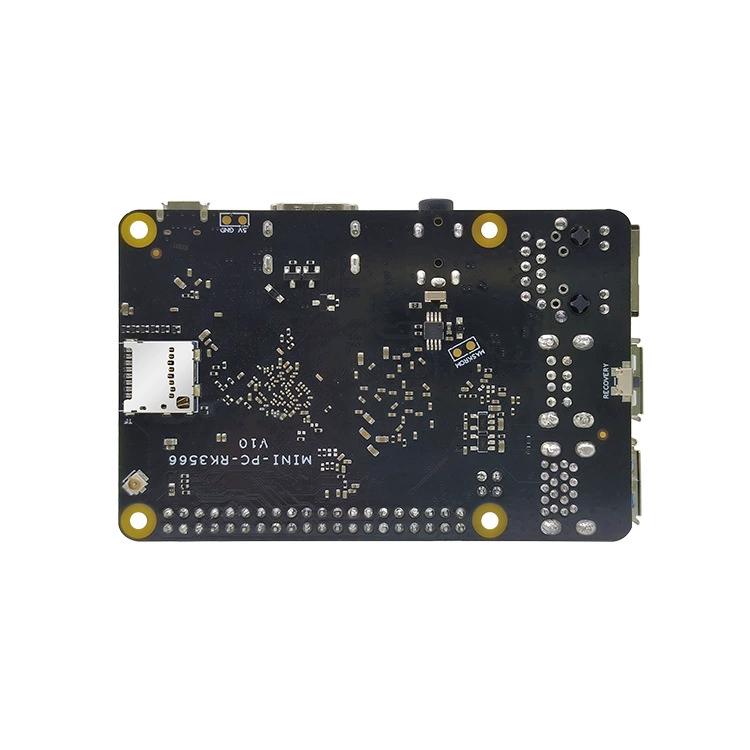 Плата разработки Risin Micro RK3566 0.8T НПУ Rockchip Yuanchuang MINI-PC-RK3566 Raspberry Pi