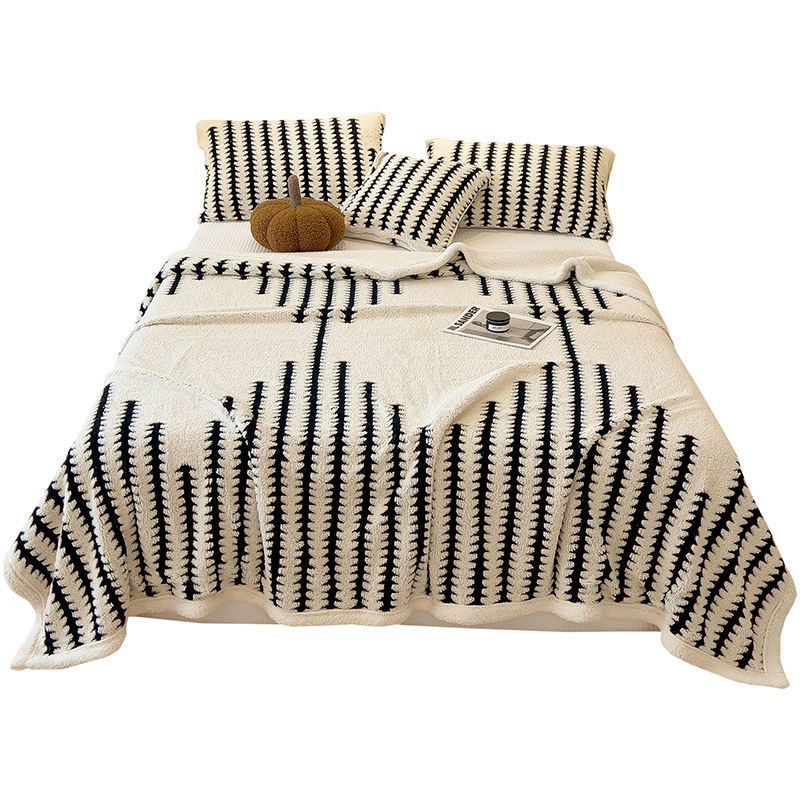 Invierno de peluche de invierno de oficina siesta pequeña manta manta sofá mantas cama de peluche de coral cordero cashmere
