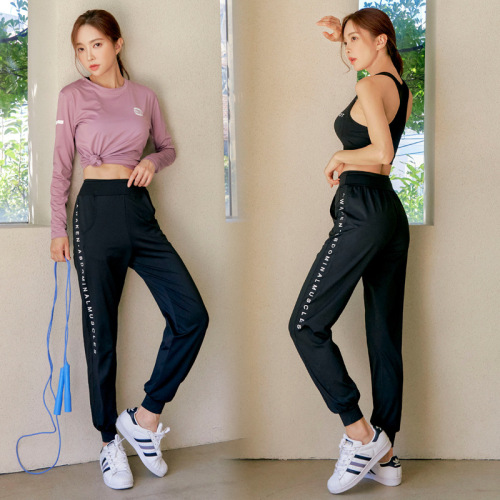 Women's Single Long Sleeve Fitness Sportswear Set  Autumn/Winter Casual Elegant Yoga Outfit Quick-Drying Running Suit