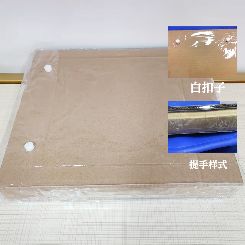 PVC de cuatro piezas bolsa de embalaje transparente colcha de cama embalaje textil doméstico ropa de cama bolsa de mano bolsa de almacenamiento plástico