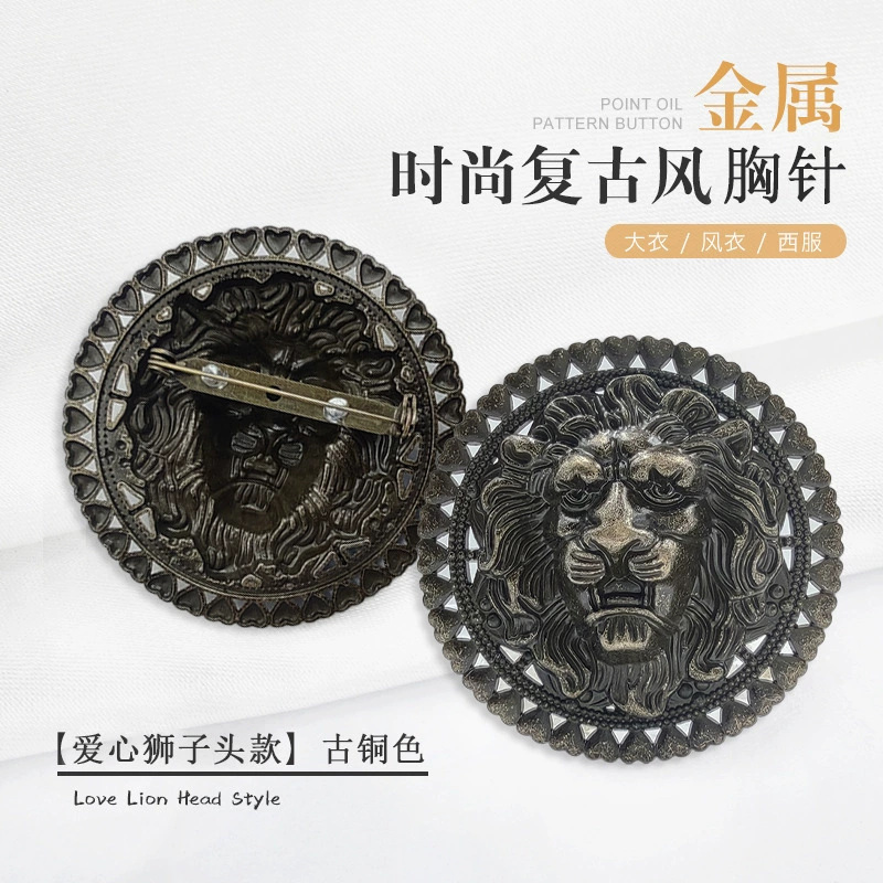 Новый производитель пальто брошь