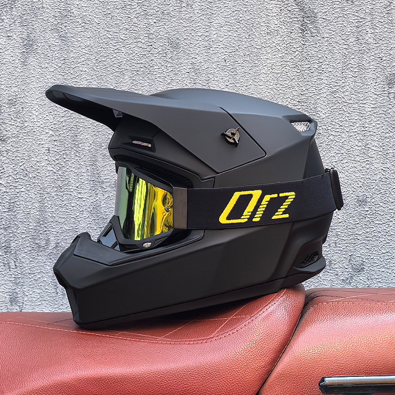 Cross-border off-road helmet, youth electric bike helmet, men's and women's rally helmet, mountain bike riding downhill helmet Cross-border off-road helmet, youth electric bike helmet, men's and women's rally helmet, mountain bike riding downhill helmet