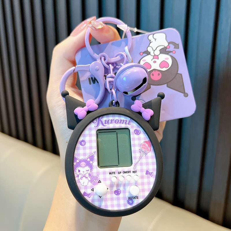 Genuine Sanrio Star Tea Party máquina de juego llavero colgante Yugui perro coolomi Pacha perro mochila adornos