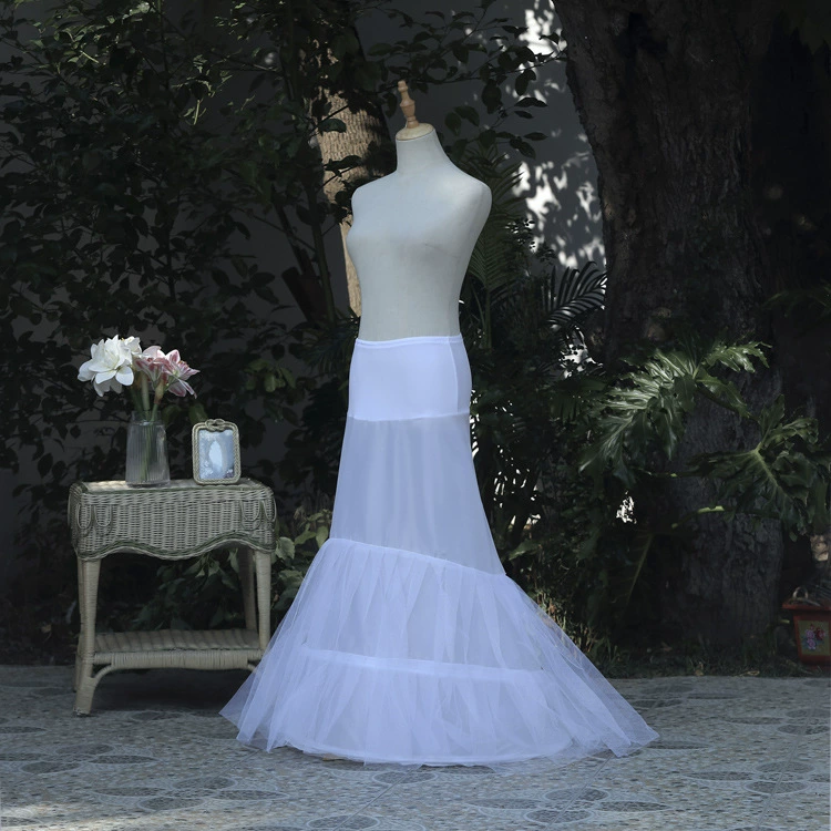 Невесты свадебное платье юбка поддержка Одиночная сталь 2 круга большой рыбий хвост эластичный пояс небольшая юбка поддержки Амазонка Внешняя торговля трансграничная оптовая фабрика