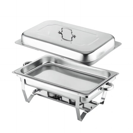 Cross-Border Direct Sales Stainless Steel Thickened Buffet Stove Alcohol Induction Cooker Heating and Insulation Foldable for Home Use