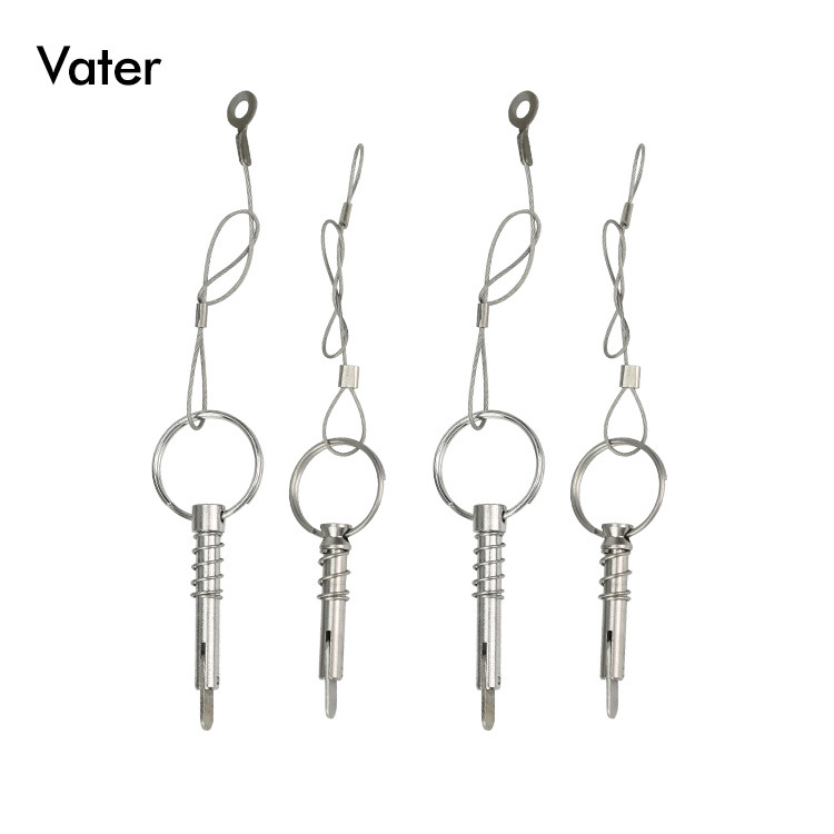 【厂家供应】 带转片绳索定位销  弹簧把手插销可定 各种插销供应