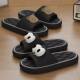 Feeling Slippers Women's Summer 2024 New Indoor Home Bathroom Thick Bottom Non-slip Eva Sandals for Outer Wear