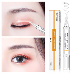 Xuerouya Double Eyelid Setting Cream Internet celebrity's same style invisible waterproof long-lasting traceless large eye mask