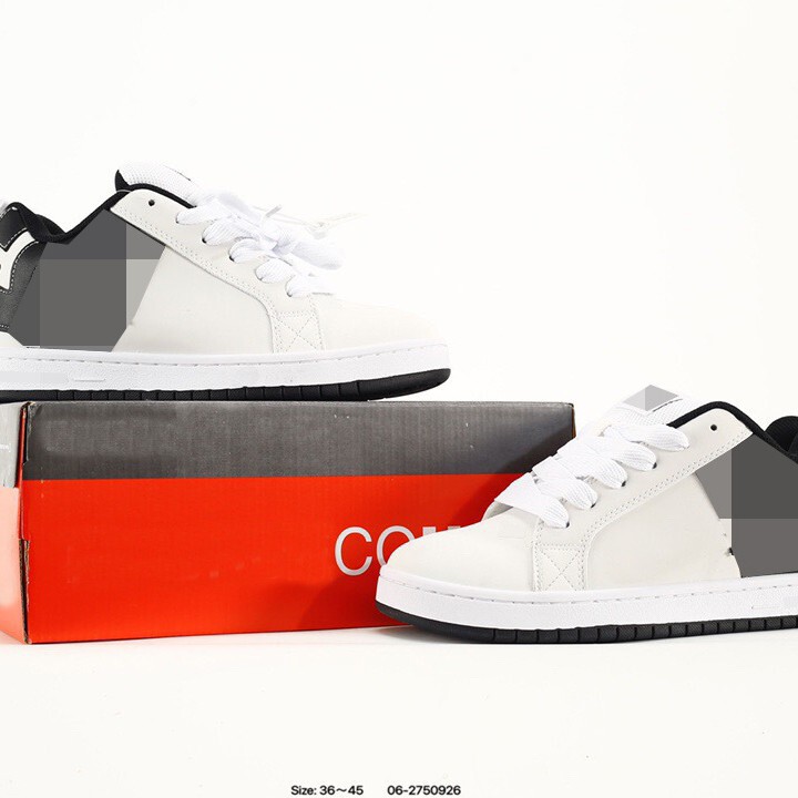 Putian Shoes Dc Sneakers for Men and Women European and American Style Export Large Size Casual Sports Shoes Wide Version Cowhide Commuter Trendy Shoes