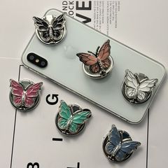 クロスボーダー携帯電話の指環スタンド回転創意蝶折り畳み指バックル通用背中怠け者デスクトップサポート