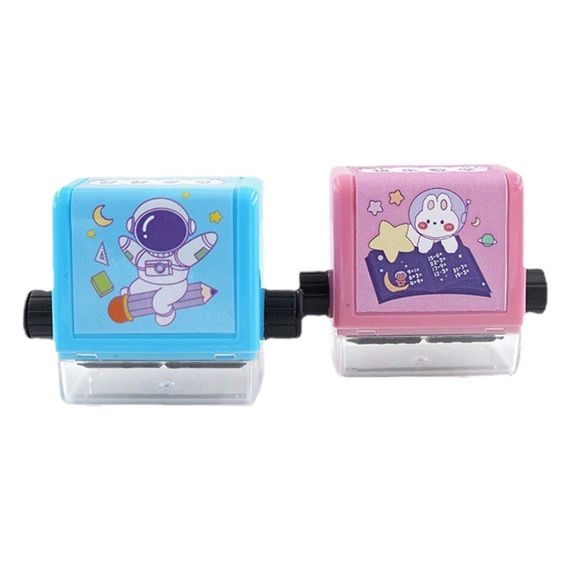 Adición y resta rodillo sello multiplicación y división ejercicio matemático sello Escuela Primaria cálculo oral pregunta de cálculo pregunta automática artefacto