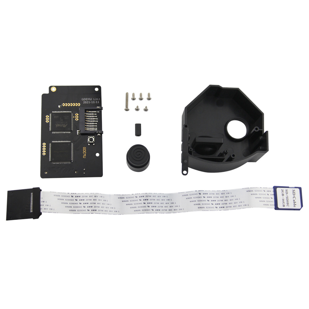 Tablero análogo de la unidad óptica del juego de Sega DC Dreamcast GDEMU 5.20.3 tablero de la unidad óptica del oro negro sin disco en existencia