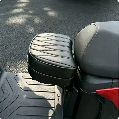Suitable for No.9 Motorcycle child seat - black-thickened-version-mz130-series-folding-childrens-seat